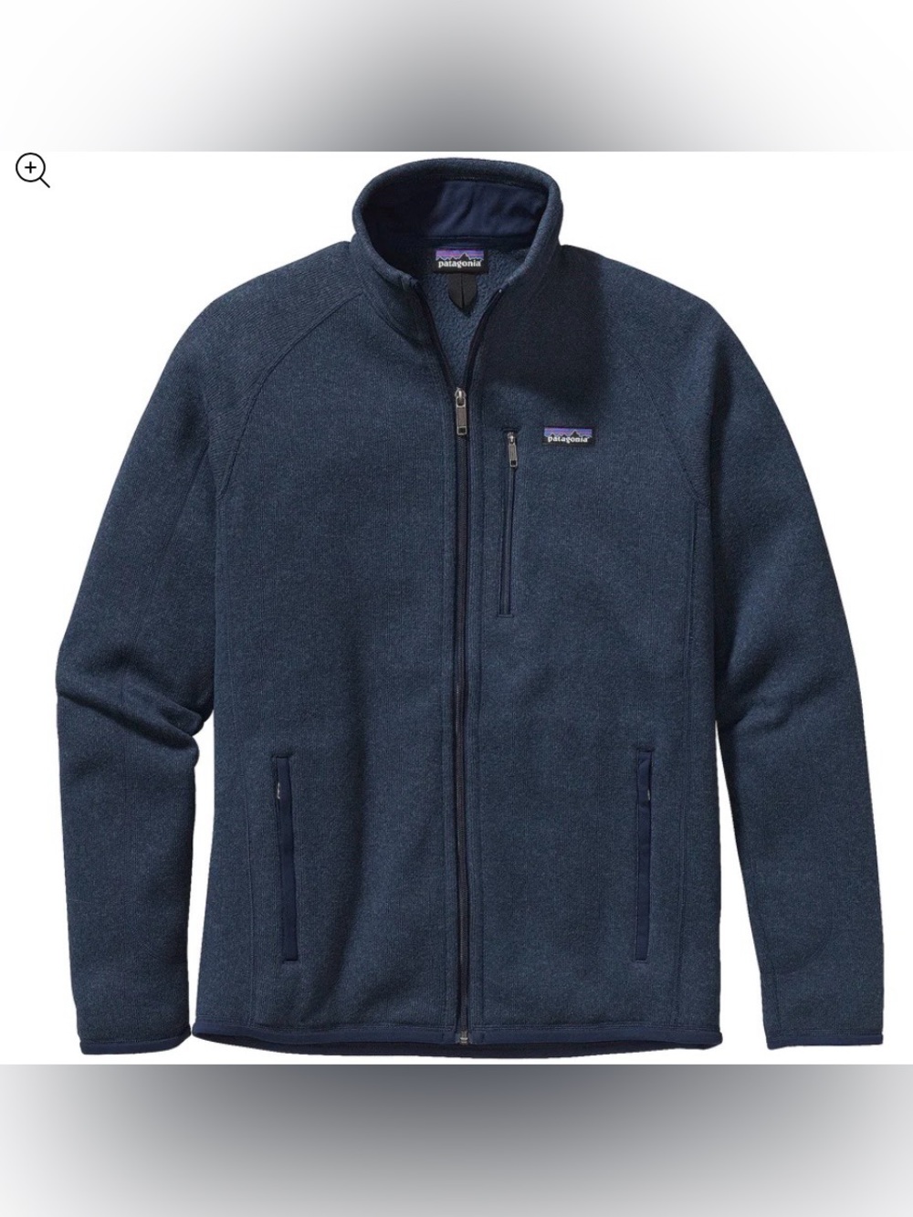 Men’s Patagonia Better Sweater Jacket | Classic Navy | Medium | Style #25527